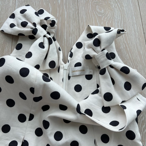 Zimmermann Mini Linen Dress - Picture 6 of 10